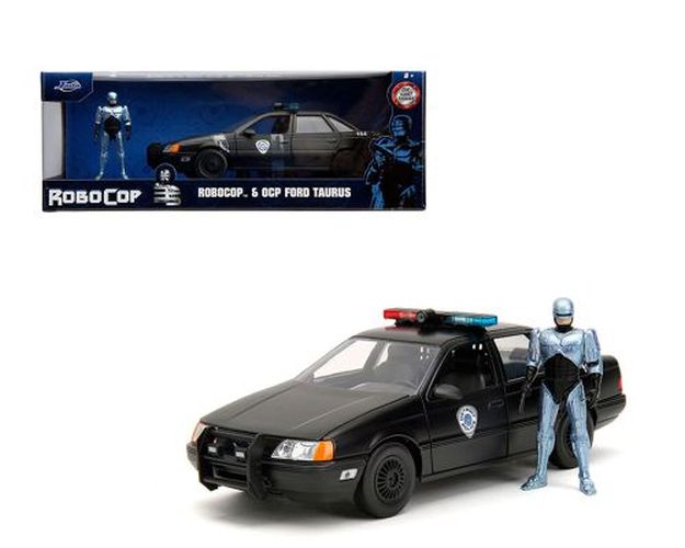JADA TOYS Robocop & Ocp Ford Taurus 1/24 Scale Die Cast Car - DIE CAST