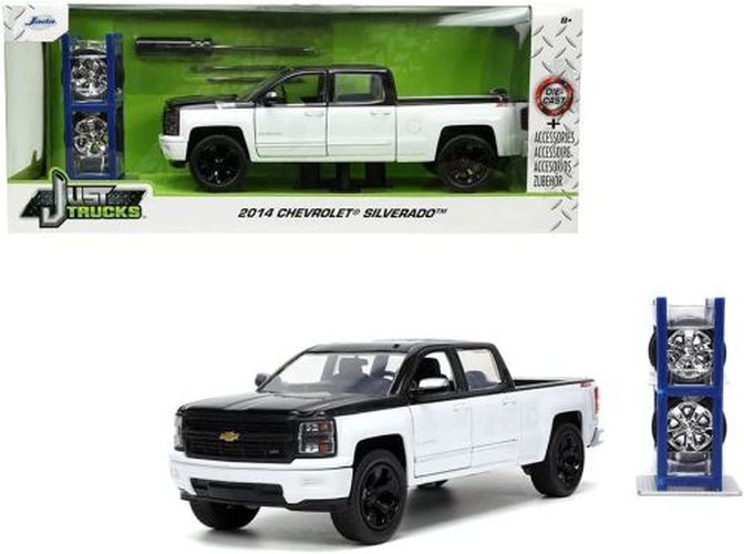 JADA TOYS 2014 Chevrolet Silverado 1/24 Scale Diec Cast Pickup - DIE CAST