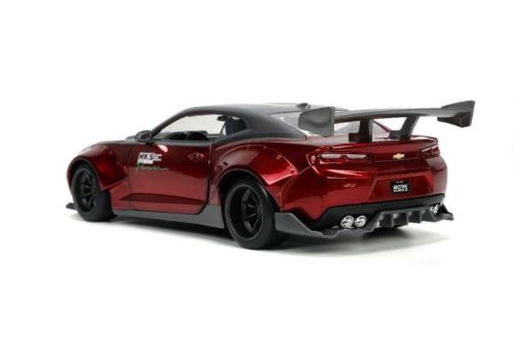 JADA TOYS 2016 Chevrolet Camaro Red 1/24 Scale Die Cast Car - DIE CAST