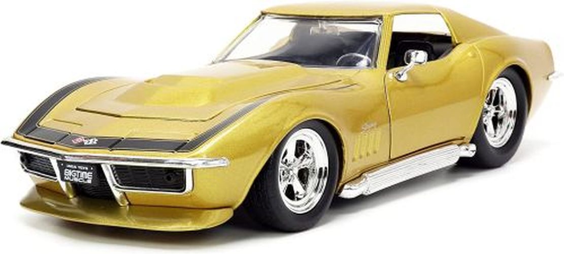 JADA TOYS 1969 Corvette Singray Zl-1 1/24 Scale Die Cast Car - DIE CAST