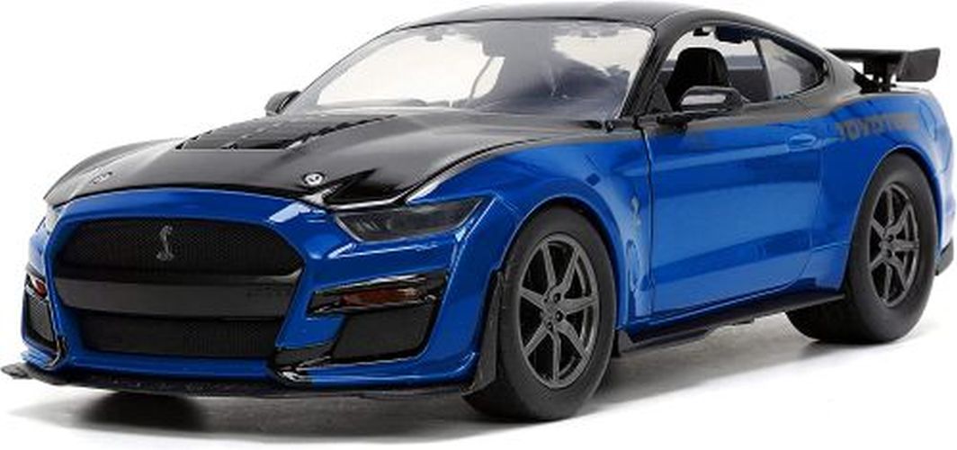 JADA TOYS 2020 Ford Mustang Shelby Gt500 Blue 1/24 Scale Die Cast Car - 