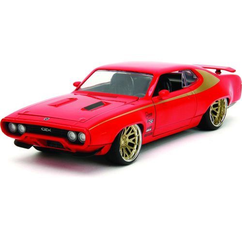 JADA TOYS 1972 Plymouth Gtx 1/24 Scale Die Cast Car - DIE CAST