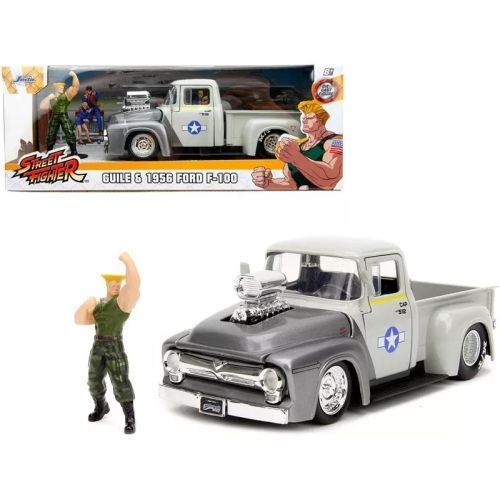JADA TOYS Build & 1956 Ford F-100 Street Fighter 1/24 Scale Die Cast Truck - .