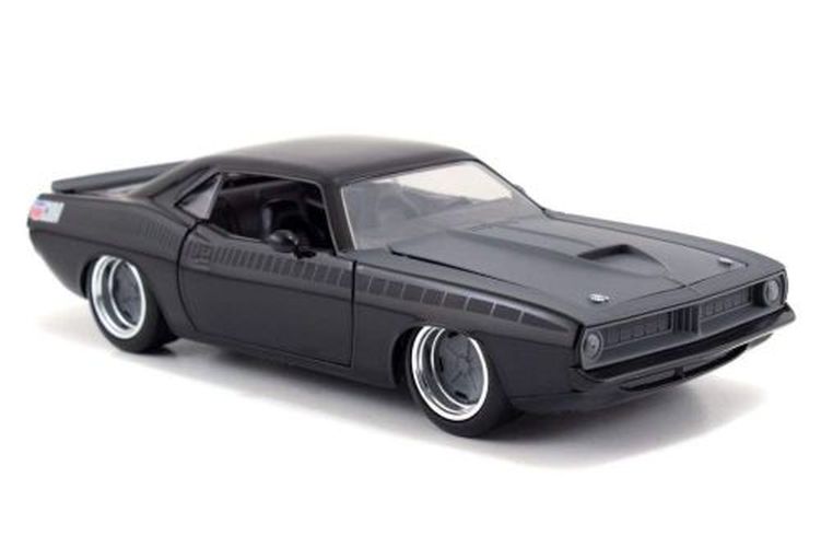 JADA TOYS Lettys 73 Plymouth Barracuda Fast And Furious 1:24 Die Cast Car - DIE CAST