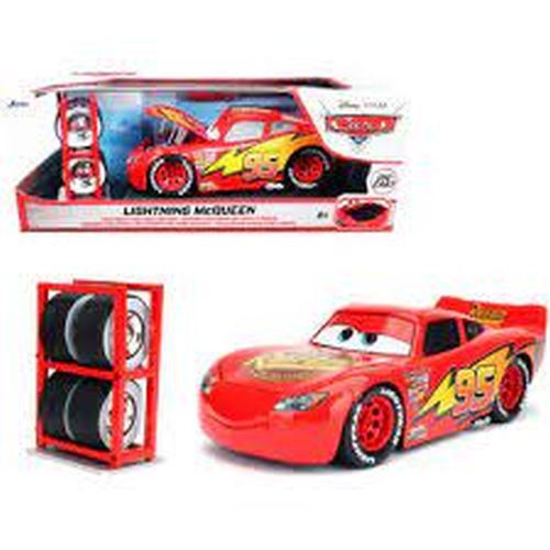 JADA TOYS Lightning Mcqueen 1/24 Scale Die Cast Car - DIE CAST