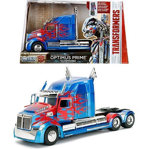 JADA TOYS Optimus Prime Western Star Semi 1/24 Scale Die Cast Truck - DIE CAST