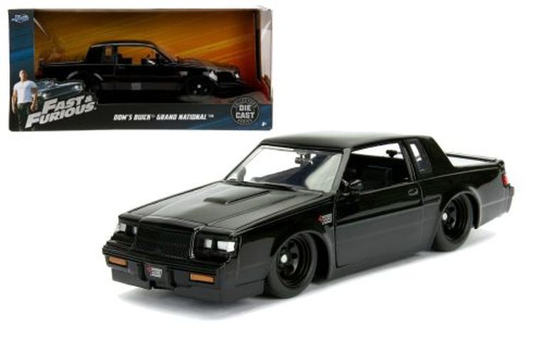 JADA TOYS Doms Buick Grand National Fast And Furious 1:24 Scale Diecast Car - .