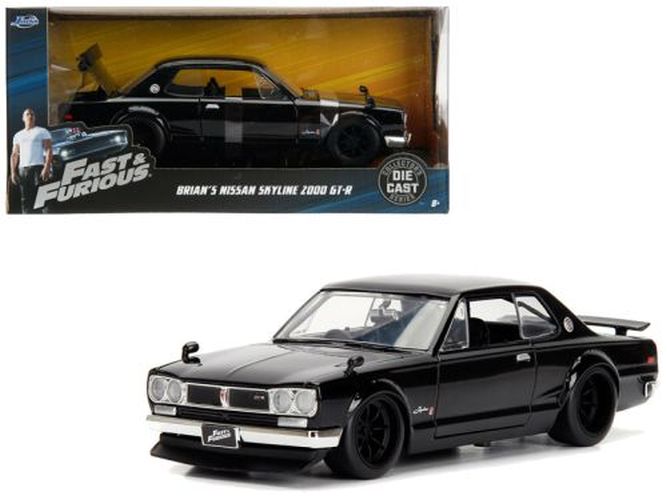 JADA TOYS Brians Nissan Skyline 2000 Gt-r 1:24 Scale Die Cast Car - DIE CAST