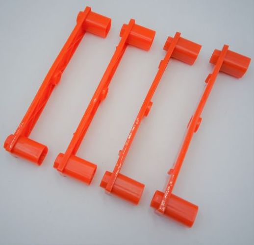 JJTOYS Red Risers Track Supports For Jjtoys 1:43 Scale Slot Car - ROAD RACE