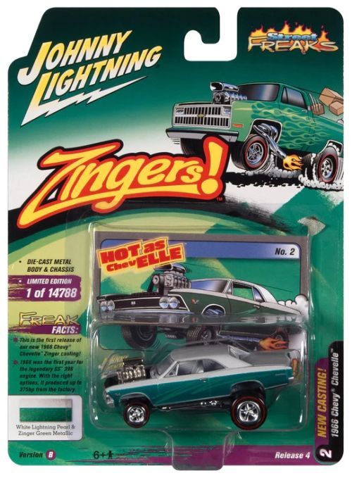 JOHNNY LIGHTNING 1956 Chevrolet Chevelle Street Freaks Car - COLLECTABLES