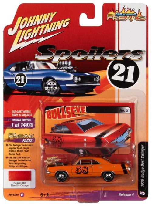 JOHNNY LIGHTNING 1970 Dodge Dart Street Freaks Car - 