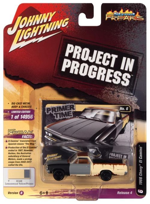 JOHNNY LIGHTNING Chevrolet El Camino Street Freaks Car - COLLECTABLES
