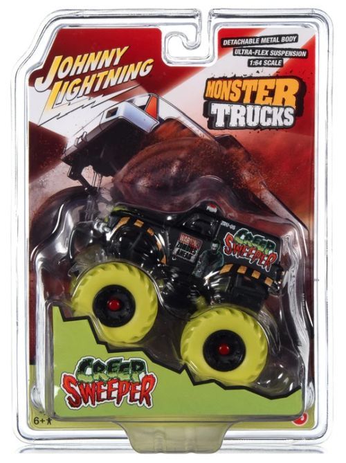 JOHNNY LIGHTNING Sweeper Zombie Response Monster Trucks - COLLECTABLES