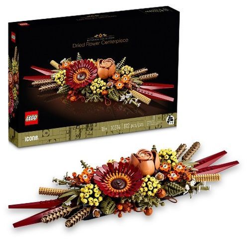 LEGO Dried Flower Centerpiece Botanical Collection Construction Set - .