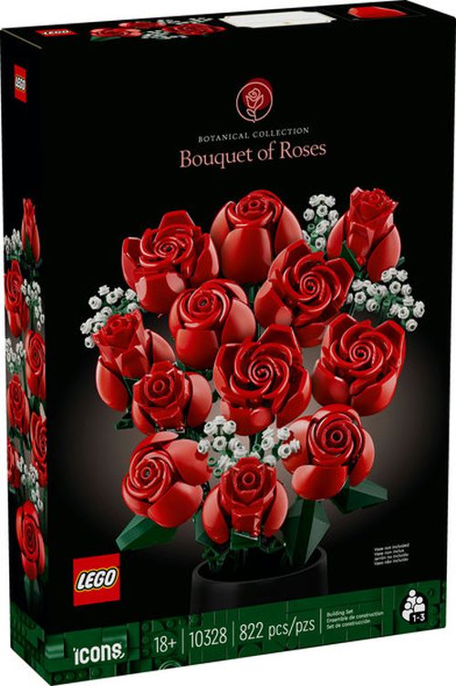 LEGO Bouquet Of Roses Botanical Collection Building Set - .