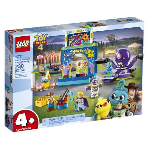 LEGO Buzz And Woodys Carnival Mania Toy Story 4 Disney Pixar Set - 