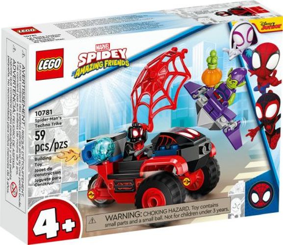 LEGO Spider-mans Techno Trike Marvel Building Set - .