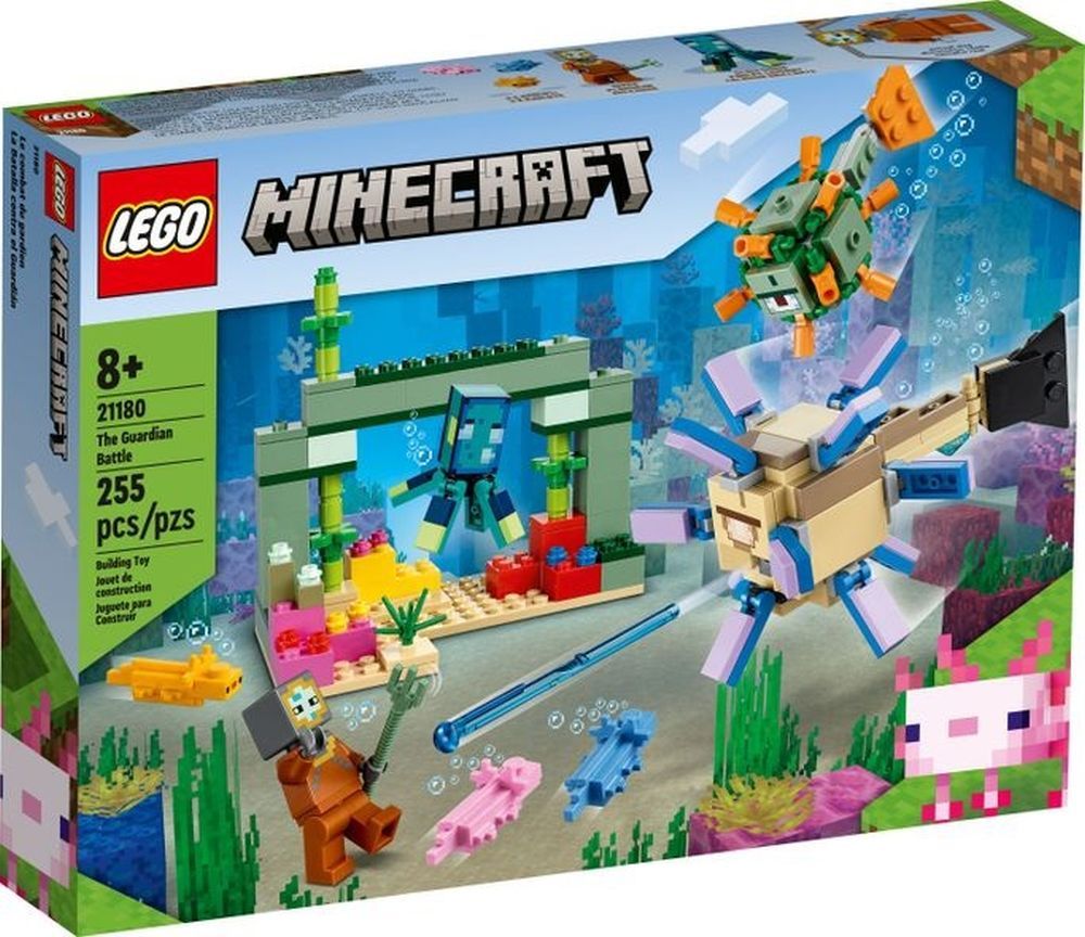 LEGO The Guardian Battle Minecraft Construction Set - .