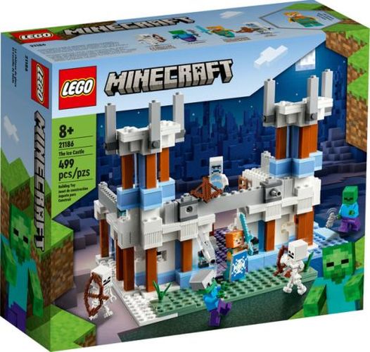 LEGO The Ice Castle Minecraft Set - CONSTRUCTION