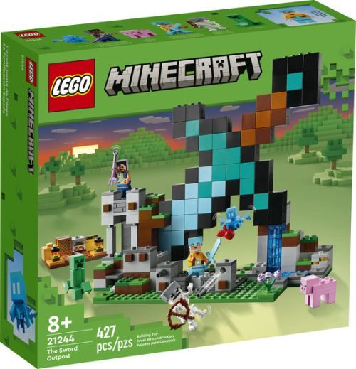 LEGO The Sword Outpost Minecraft Building Set - CONSTRUCTION