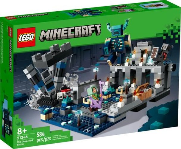 LEGO The Deep Dark Battle Minecraft Building Set - CONSTRUCTION