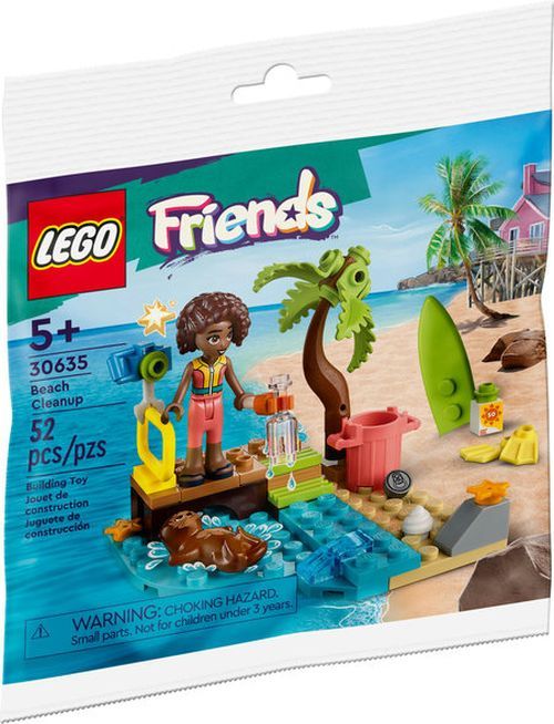 LEGO Beach Cleanup Friends Bag Set - 