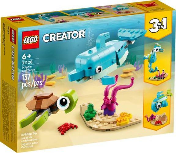 LEGO Dolphin And Turtle Creator - CONSTRUCTION