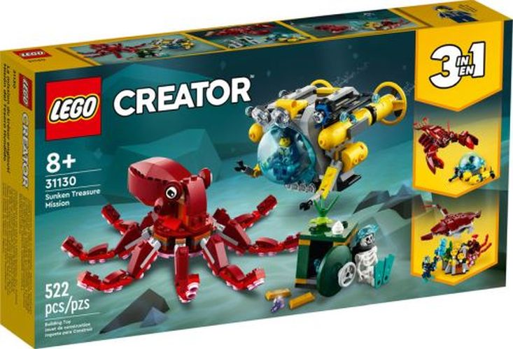 LEGO Sunken Treasure Mission - CONSTRUCTION