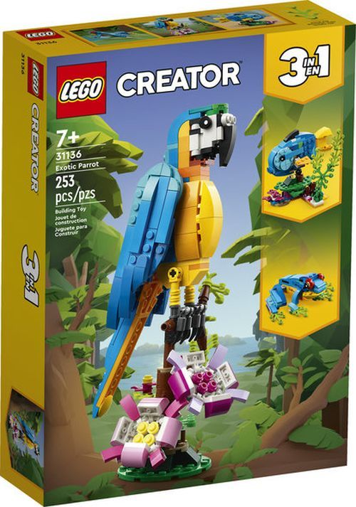 LEGO Exotic Parrot Bird - CONSTRUCTION