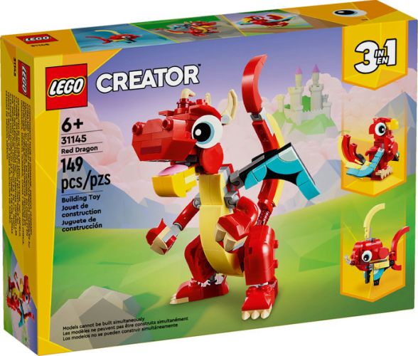 LEGO Red Dragon - CONSTRUCTION