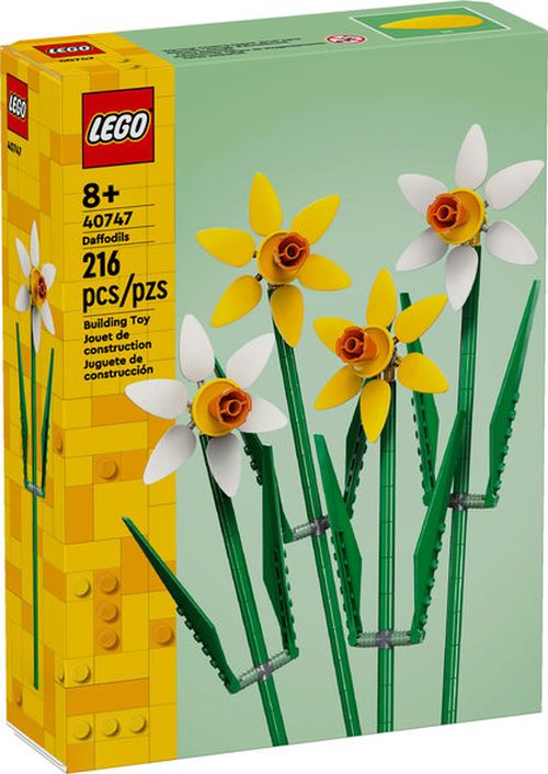 LEGO Daffodils - CONSTRUCTION
