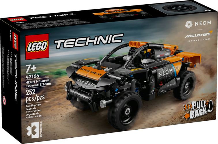 LEGO Neom Mclaren Extreme E Race Car - CONSTRUCTION