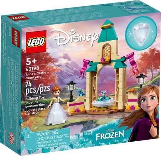 LEGO Annas Castle Courtyard Disney Building Set - CONSTRUCTION