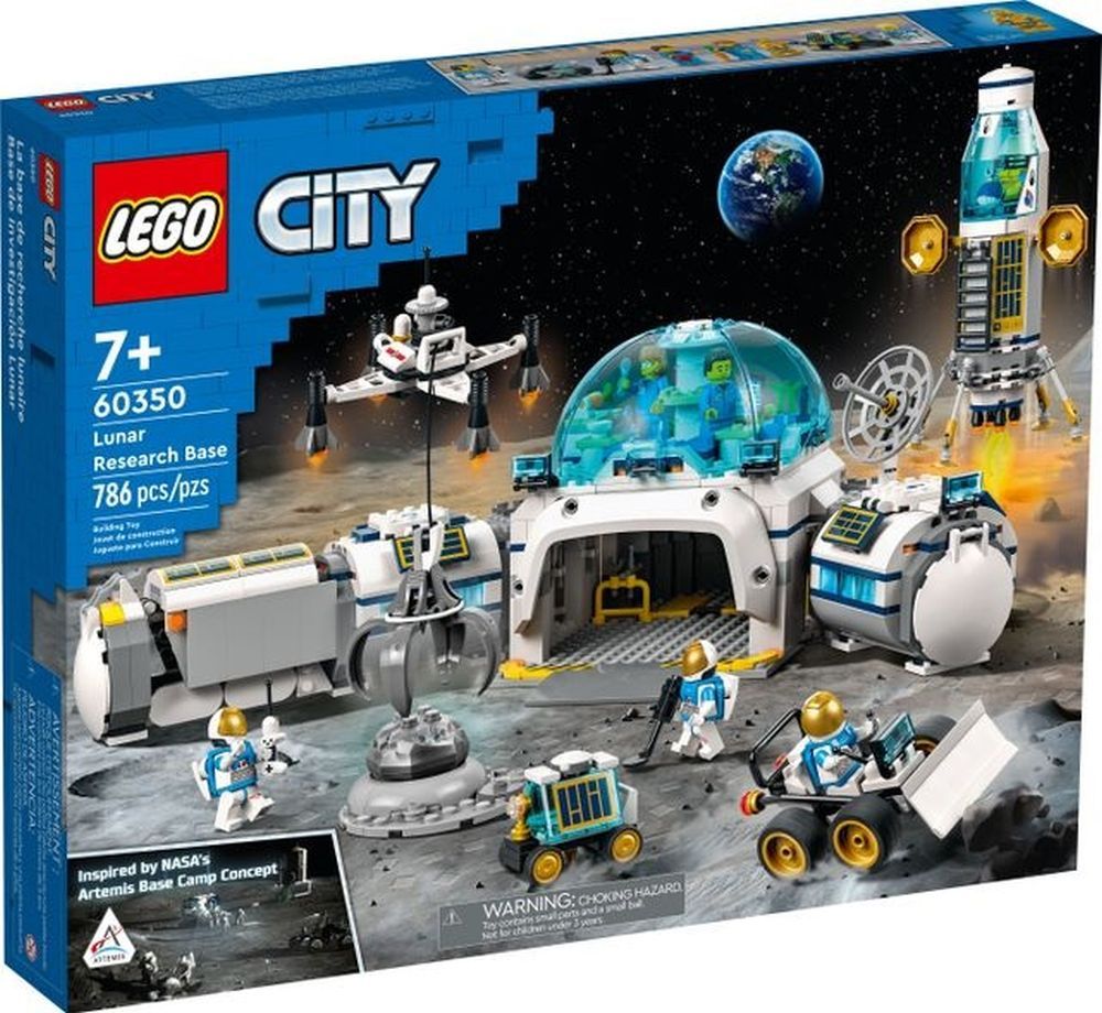 LEGO Lunar Research Base Construction Set - CONSTRUCTION