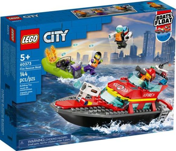 LEGO Fire Rescue Boat City - CONSTRUCTION