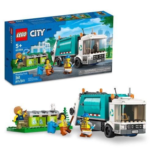 LEGO Recycling Truck City Building Set - CONSTRUCTION