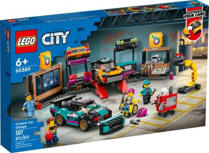 LEGO Custom Car Garage City Kit - .