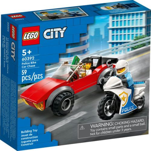 LEGO Police Bike Car Chase City Set - CONSTRUCTION