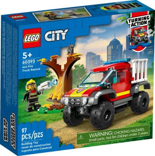 LEGO 4x4 Fire Truck Rescue - .