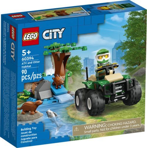 LEGO Atv And Otter Habitat City Play Set - .