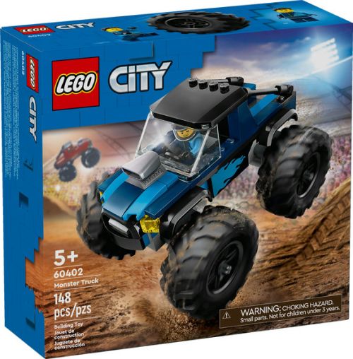 LEGO Blue Monster Truckme E Race Car - .