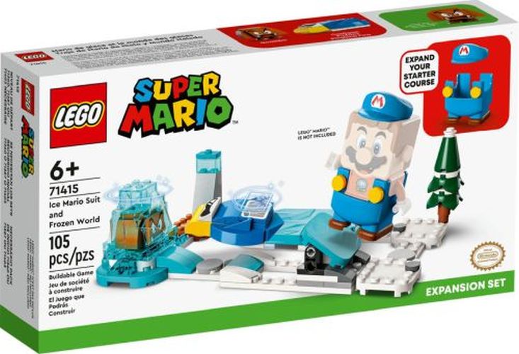 LEGO Ice Mario Suit And Frozen World - CONSTRUCTION