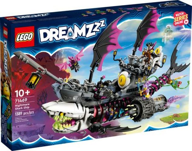LEGO Nightmare Shark Ship Dreamzzz Building Set - .