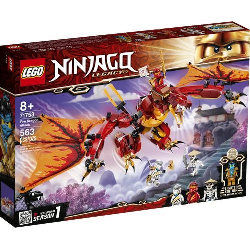 LEGO Fire Dragon Attack Ninjago Set - CONSTRUCTION
