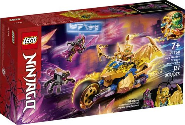 LEGO Jays Golden Dragon Motorbike Ninjago Set - CONSTRUCTION