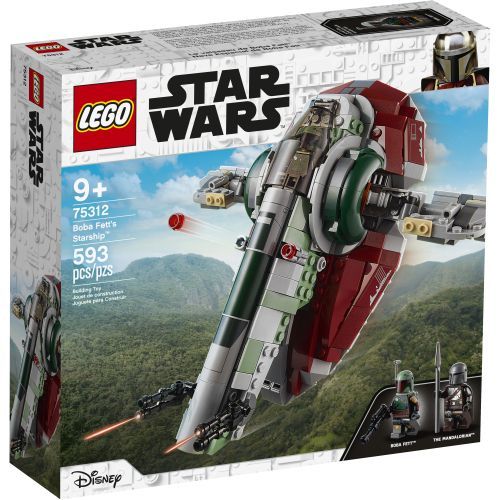 LEGO Boba Fetts Starship Star Wars Set - CONSTRUCTION