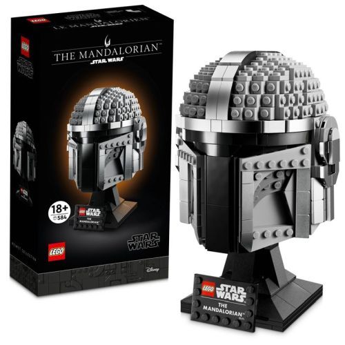 LEGO The Mandalorian Helmet Star Wars - CONSTRUCTION