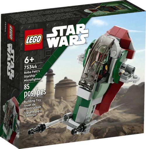 LEGO Boba Fetts Starship Microfighter Star Wars Set - CONSTRUCTION