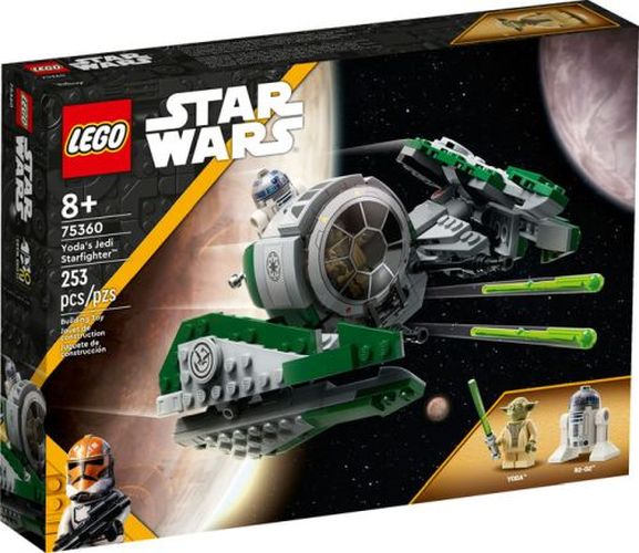 LEGO Yodas Jedi Starfighter Star Wars Building Set - CONSTRUCTION