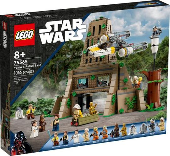 LEGO Yavin 4 Rebel Base Star Wars Building Set - CONSTRUCTION